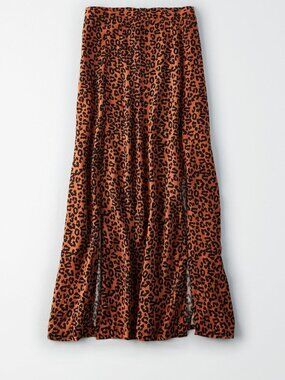 American Eagle Outfitters Leopard Print Skirt